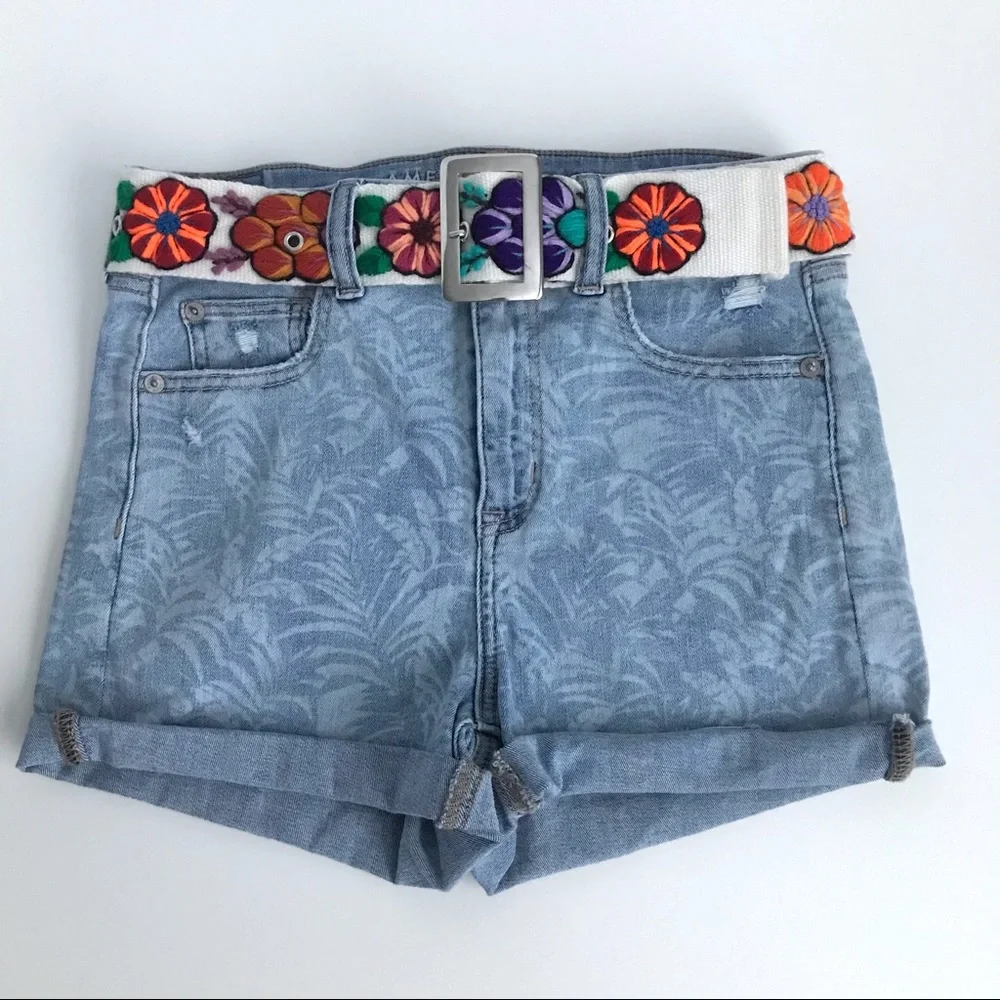 Boho Festival Embroidered Floral Belt - Picture 1 of 9